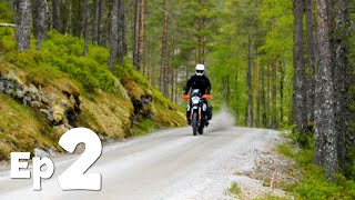 Motorcycle Adventure across Norway 02 - Sirdal \u0026 Bad Weather