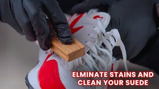 Remove Stains and Clean your Suede Items | Angelus Nubuck and Suede Kit