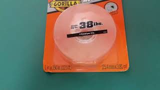 Gorilla Mounting Tape 38 lbs