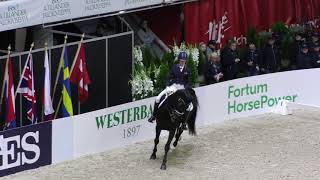 Pyykönen Maria \u0026 Zelle - GP Freestyle @ Helsinki International Horse Show 18-22.10.2017