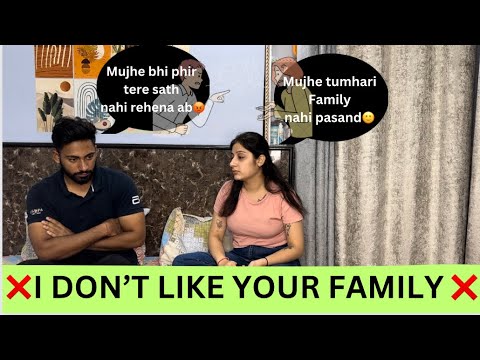 I Don’t Like Your Family Prank* On Vinit😂|| Gone Extreme WRONG😱😖 He Got ...