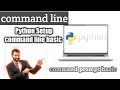 Python tutorial 1: How to run python script using command prompt by technical guru