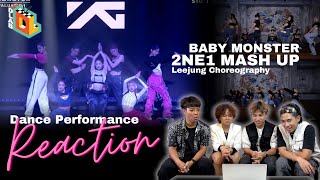 [Thai Reaction] BABYMONSTER '2NE1' Mash Up Dance Performance & Leejung Choreography