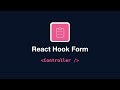 React Hook Form - Controller