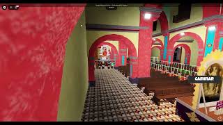 Hermandad de la Santa Iglesia de Roblox presente en el primer recorrido de la Virgen de la Puerta