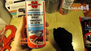 Wurth Odmrażacz do szyb Spray przeciwoblodzeniowy