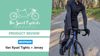 Van Rysel's cold weather kit - Decathlon Van Rysel Cycling Tights + RCR Long Sleeve Jersey Review