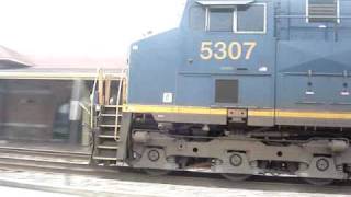 CSX 5307 GEVO Horn sheet metal train