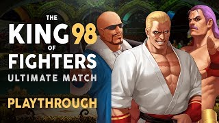 The King Of Fighters 98 UM - 96 Boss Team Playthrough