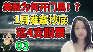 美股大跌的真正原因是什么？1月准备抄底这4支低位股【03】NaNa说美股(2021.01.04)