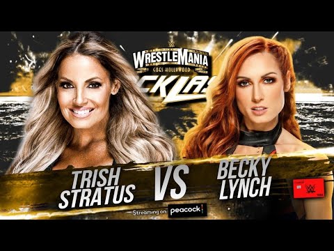 Trish Stratus VS Becky Lynch | WWE Backlash - YouTube