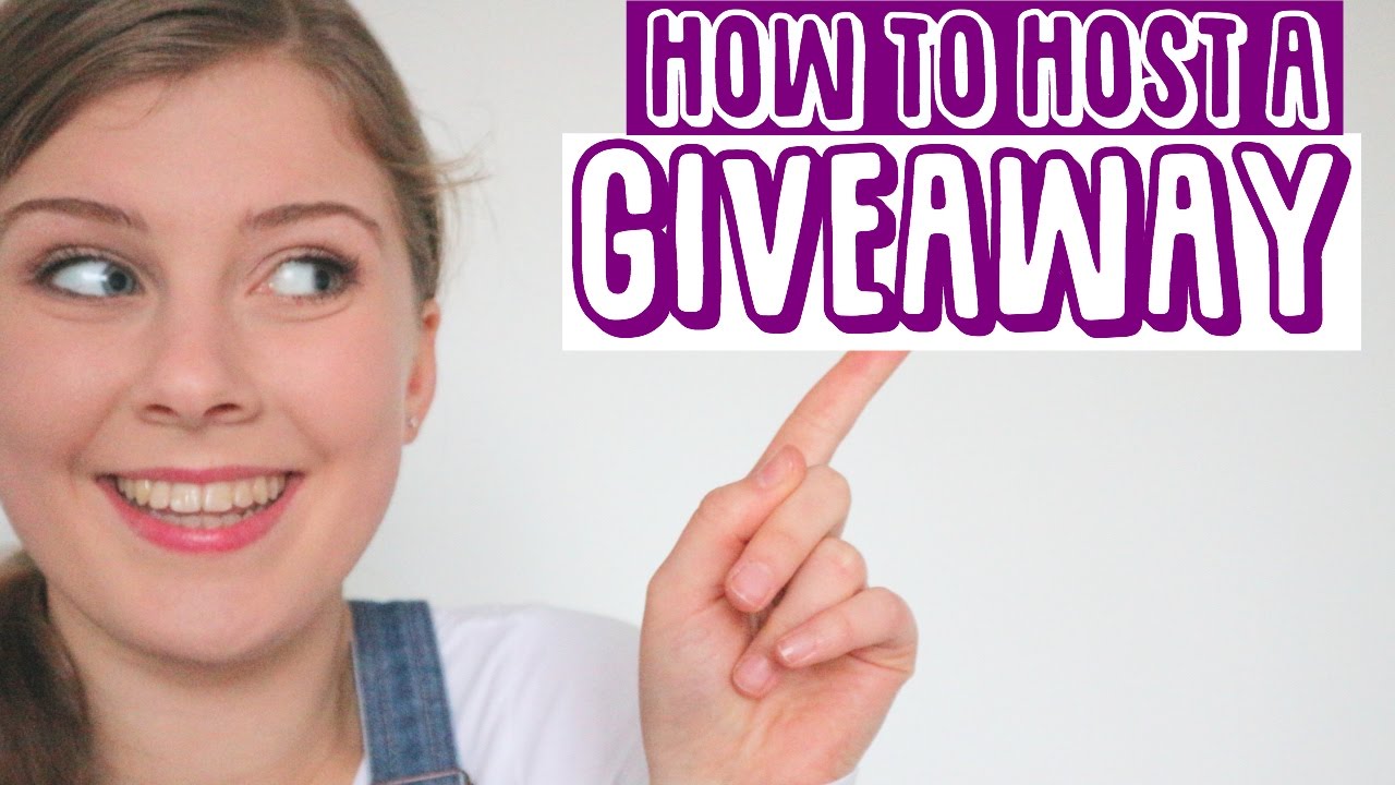 How To Do A Giveaway On Youtube How To Start A Youtube Channel Youtube