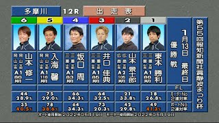 第55回 報知新聞社賞静波まつり杯 優勝戦＆ウイニングラン