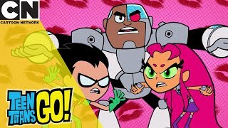 Teen Titans Go! | Kiss It | Cartoon Network UK 🇬🇧