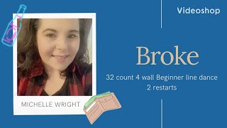 Broke official Beginner line dance demo