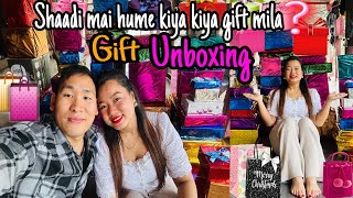 Shaadi mai hume kiya kiya gift mila?🤔 / Unboxing Video😱@RenuTanungVlogs99