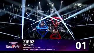 Stones - ZIBBZ - Switzerland - Eurovision Song Contest 2018