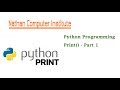 Python Programming - Print - Part 1