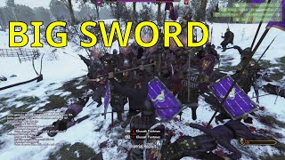 Bannerlord. Smithing. I think I broke it. And I got a really long sword.