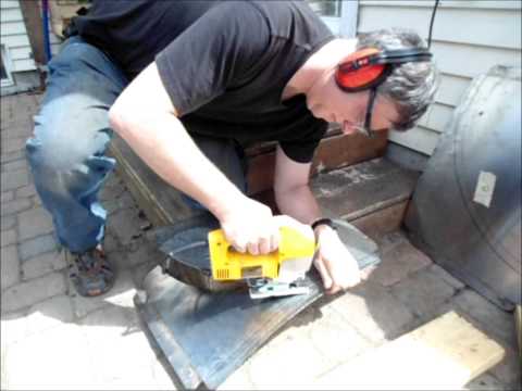 Metal Backsplash Tile Installation Cut Stainless Steel Sheet Cutting Stainless Steel Sheets With A Jig Saw