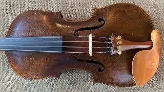 SOLD Wonderful Old Violin #1257 WITH ANCIENT Wonderful Tone! Circa 1880!