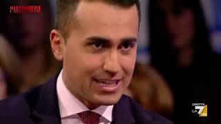 Luigi Di Maio ospite a Piazza Pulita 22/11/2018