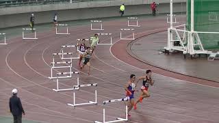 20211017日本GP陸上山口大会（田島記念） GP男子400mHタイムレース決勝第6組