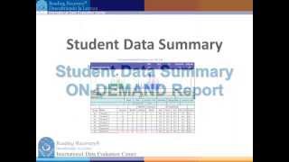 Student Data Summary