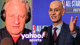 REACTION to NBA commissioner ADAM SILVER reassessing the NBA’s G-League Ignite team | Yahoo Sports