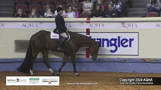 2024 AQHA Junior Hunter Under Saddle World Champion