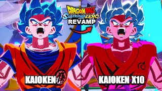 DRAGON BALL: Sparking! ZERO - New SSGSS Kaioken Goku Improvements \u0026 Upgrades! (Mod)