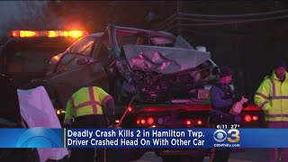 Police Investigating Cause Of Deadly Crash In Hamilton Township