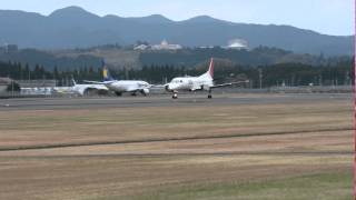 鹿児島空港 2014/12/10 JAC Saab340B