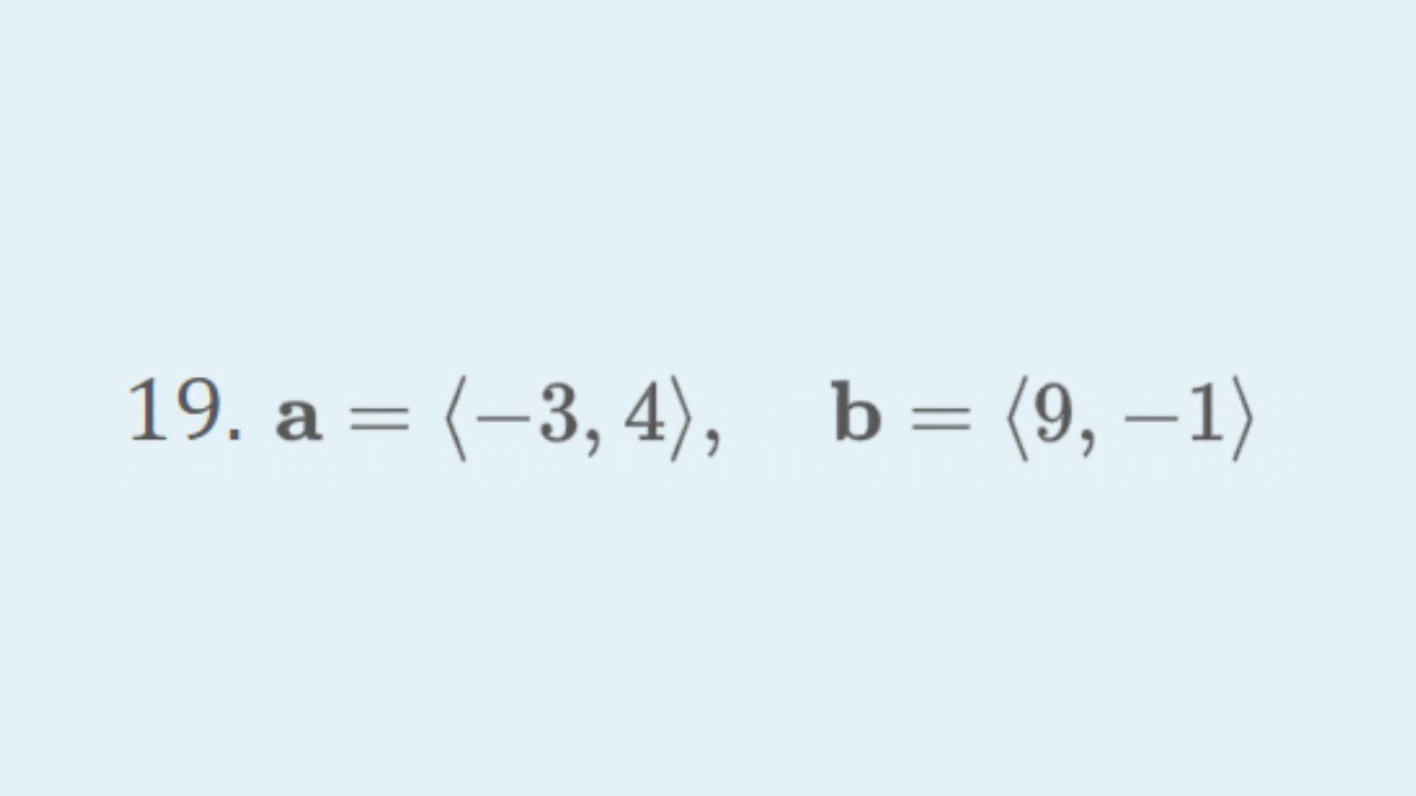 Find A + B, 4a + 2b, |a|, And |a - B| - Problem 12.2.19 Cengage ...