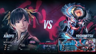 Xiaoyu VS eyemusician (yoshimitsu) - Tekken 8 Rank Match