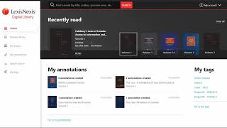LexisNexis Digital Library - Getting Started