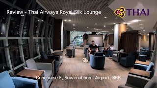 Review - Thai Airways Royal Silk Lounge | Bangkok