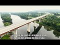 check out the new nearly mile long susquehanna valley thruway bridge via drone