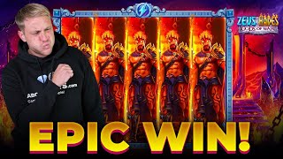 MEGA WIN ON ZEUS VS HADES (INCREDIBLE WIN) ⚡️👿