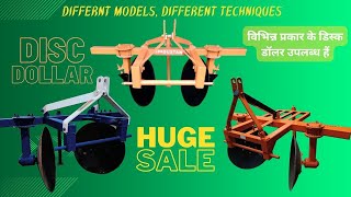 High Quality Agricultural Disc Dollar || SALE ON DISC DOLLAR || ऊँचे मेड़ बनाने की मशीन