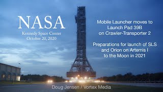 NASA: Mobile Launcher Moves to Launch Pad 39B