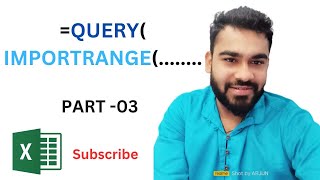 How to use Query with Importrange in Google Sheet #excel