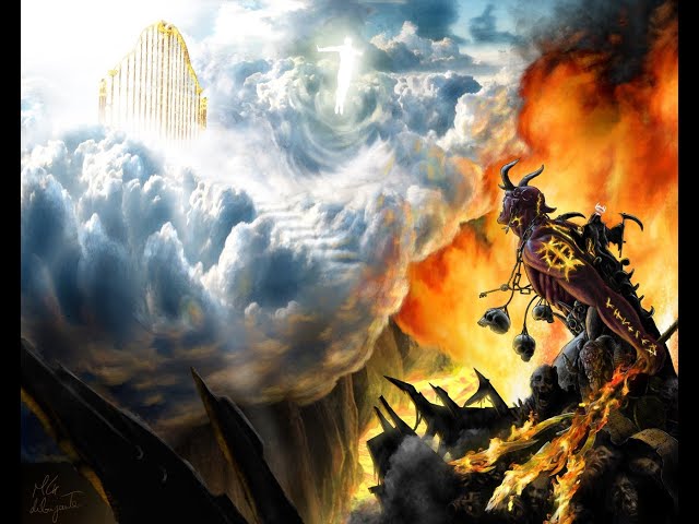 Heaven Vs Hell Drawings