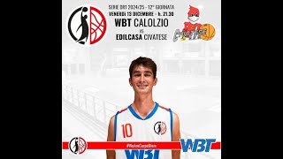 Serie DR1 - 12a giornata 2024/25 - WBT CARPE DIEM Calolzio vs GSG Civatese