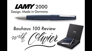 Lamy 2000 Bauhaus Blue Fountain Pen Review