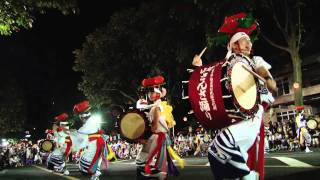 2011盛岡さんさ踊り｢山岸さんさ踊り保存会｣観覧席前.mpg