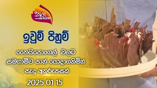 Nugasewana | Cooking | ඉවුම් පිහුම් - How to make bread dessert | 2025-01-15 |Rupavahini