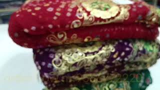 Tora bandhej ma bandhani saree with blouse Kalamndir sarees savarkundla #viral_video #youtube