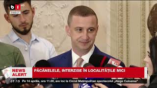 PĂCĂNELELE, INTERZISE ÎN LOCALITĂȚILE MICI_Știri B1TV_10 apr. 2024