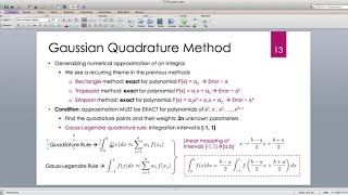Java for Scientific Computing: Numerical Integration -- Part 5